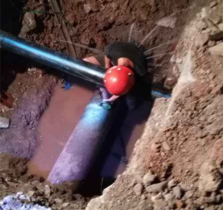 奮斗6小時(shí)，保障魯能工地按時(shí)用水