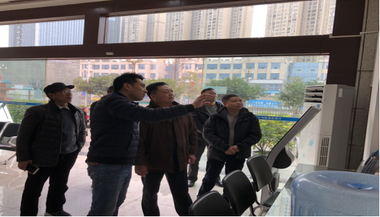 臨港開發(fā)區(qū)領導蒞臨臨港公司檢查指導春節(jié)前安全供水工作