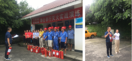 營(yíng)銷(xiāo)部、污泵部聯(lián)合開(kāi)展應(yīng)急滅火實(shí)戰(zhàn)演練