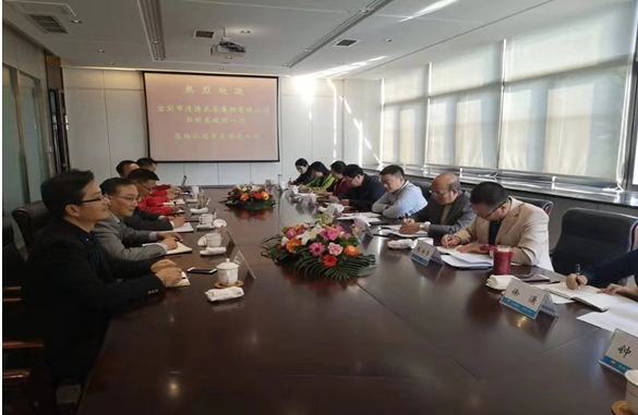 集團(tuán)公司總經(jīng)理郭彬帶隊到資陽鋼管公司考察