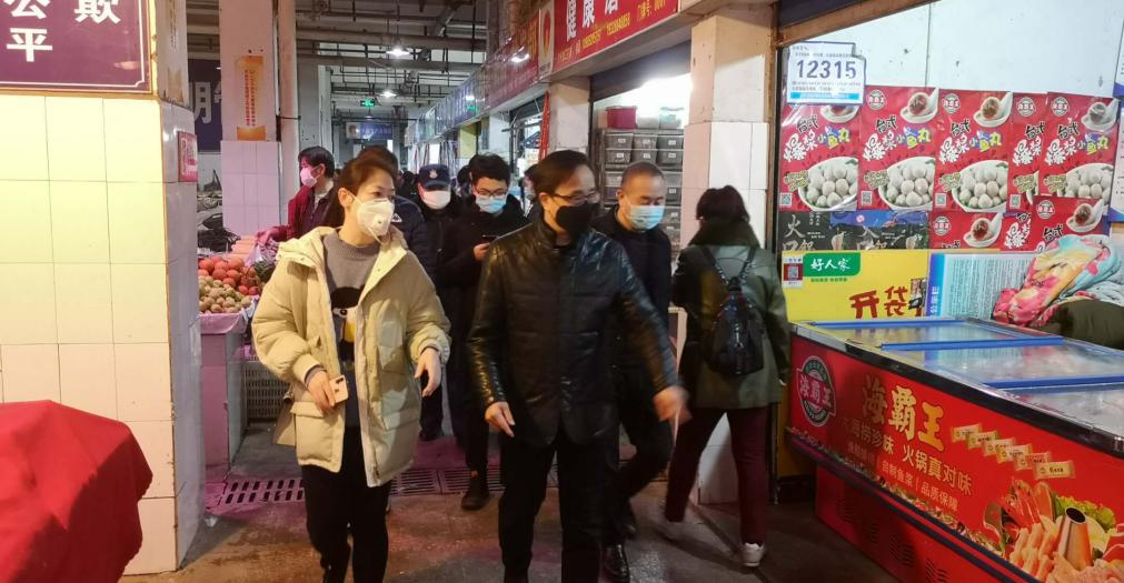 集團公司領(lǐng)導檢查投資公司疫情防控工作