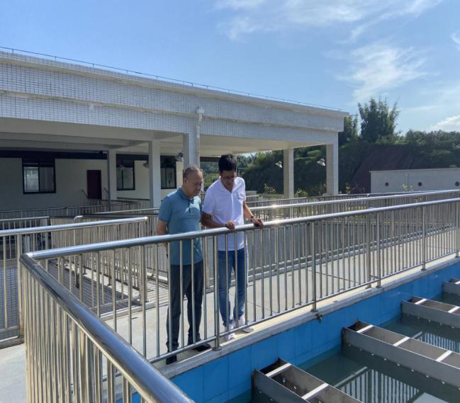 集團(tuán)公司黨委委員、副總經(jīng)理劉林到五水廠檢查安全工作