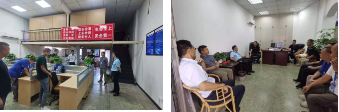 集團(tuán)公司黨委書記、董事長周燕賓帶隊 開展聯(lián)系基層工作