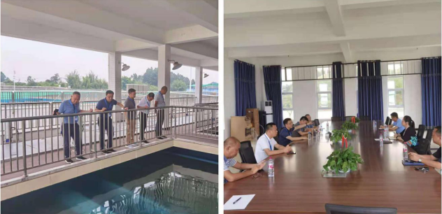 清源水務(wù)集團(tuán)黨委書記、董事長周燕賓率隊到臨港公司開展安全生產(chǎn)檢查工作