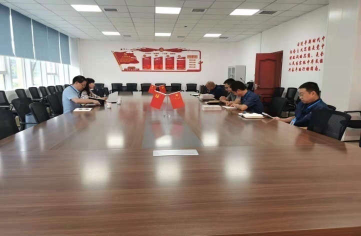 集團公司黨委委員、紀委書記聶小平帶隊開展聯系基層工作