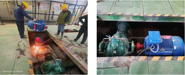 一水廠泵站順利完成城區(qū)3號機(jī)組技改工作