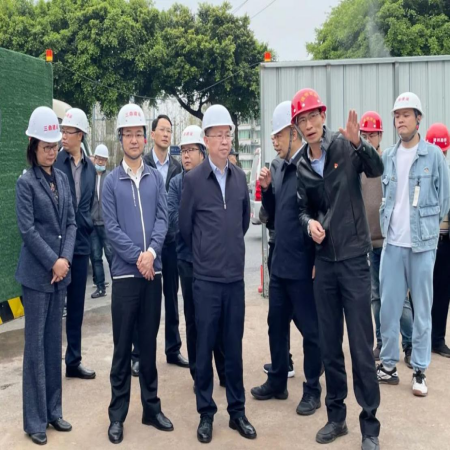 市人大常委會領(lǐng)導(dǎo)到宜賓機(jī)場遷建二期供水工程起點段調(diào)研《宜賓市城市地下管線管理條例》貫徹落實情況