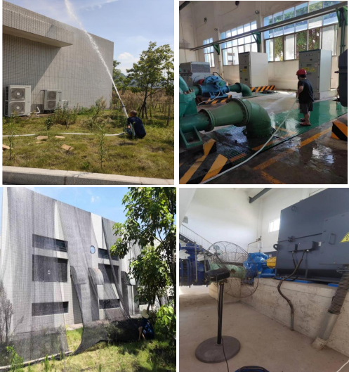 戰(zhàn)高溫 斗酷暑 保安全 促生產