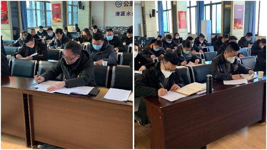 述職評(píng)議亮成績(jī)，凝心聚力謀新篇 ——公服集團(tuán)清源水務(wù)公司召開(kāi)2022年度黨支部書記抓黨建工作述職評(píng)議暨中層干部述職述廉考評(píng)會(huì)